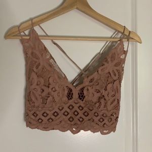 Free People Pink Crop